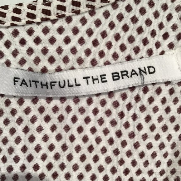 Faithfull The Brand Fox Playsuit Romper Size S - Picture 11 of 15